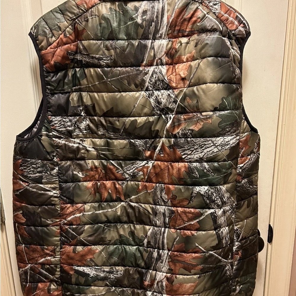 Trail Crest Men’s Highland Timber Camouflage Puffer Vest Size 2XL NWOT - Picture 11 of 14